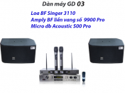 Dàn Kara GD 03 (diện tích 20m² - 40m²)