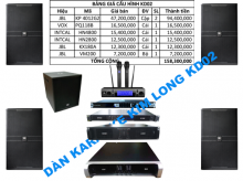 Dàn Máy Kinh Doanh KD02 JBL